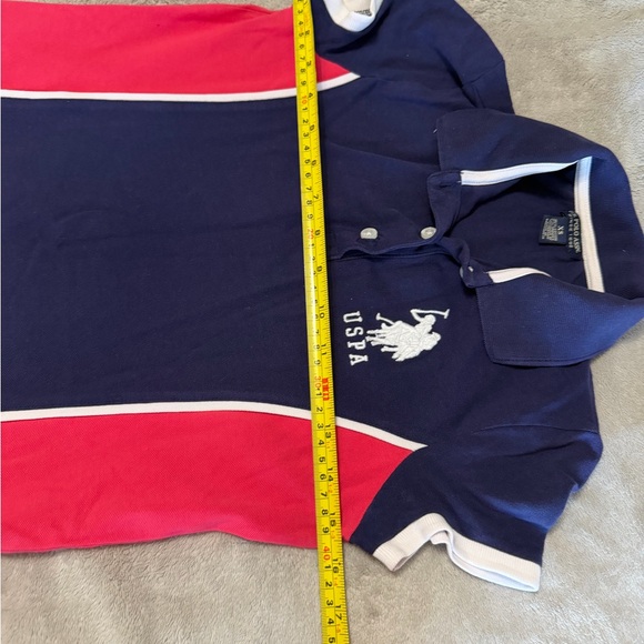 U.S. Polo Assn. Navy and pink Dress new - Picture 6 of 8